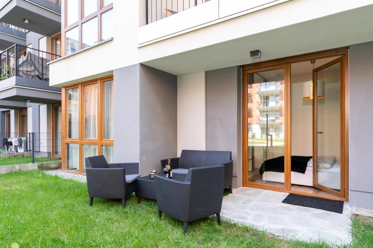 New Apartment, Private Patio Kraków Eksteriør billede
